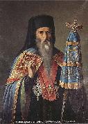 Nicolae Grigorescu Portrait of Metropolitan Sofronie Miclescu oil painting